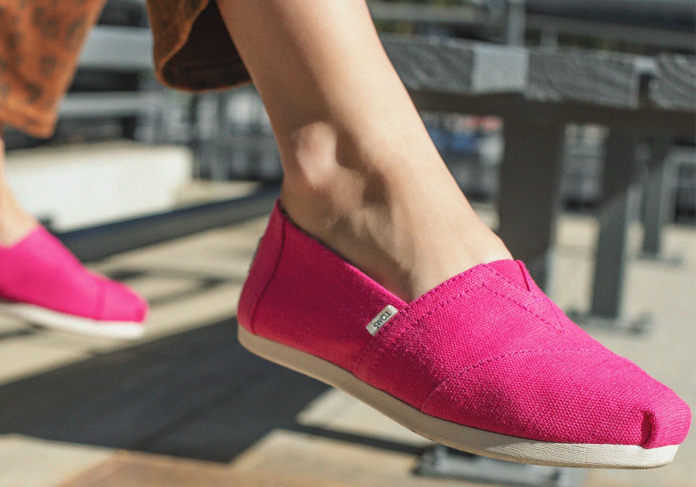 Toms Alpargata Heritage Canvas Espadrille Pink - Womens - 97065-NVLF